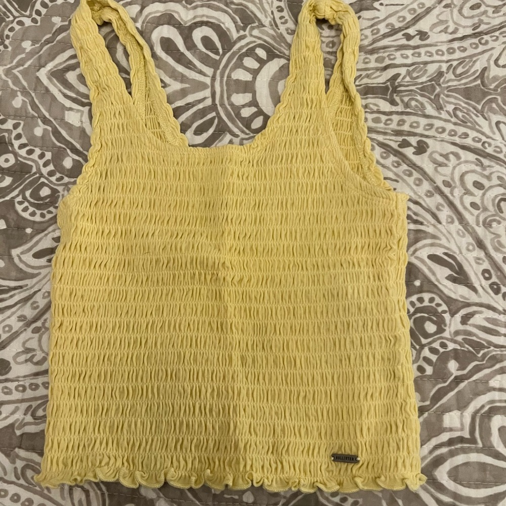 Hollister Smocked Tank Top